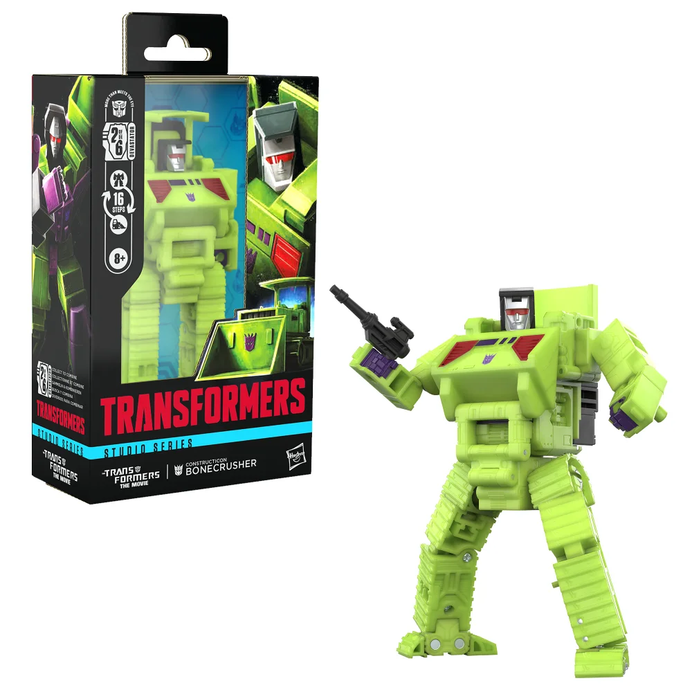 Transformers Studio Series Deluxe Class Transformers: The Movie Bonecrusher 4.5” Action Figure, 8+ Bild 1