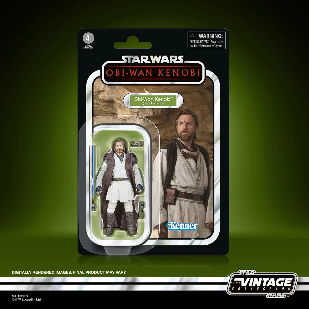Star Wars The Vintage Collection Obi-Wan Kenobi (Jedi Legend) Action Figure (3.75”) Bild 1