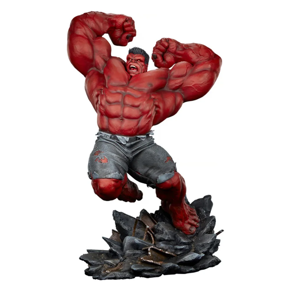 Sideshow Marvel Red Hulk Thunderbolt Ross Premium Format Limited Edition Statue Bild 1