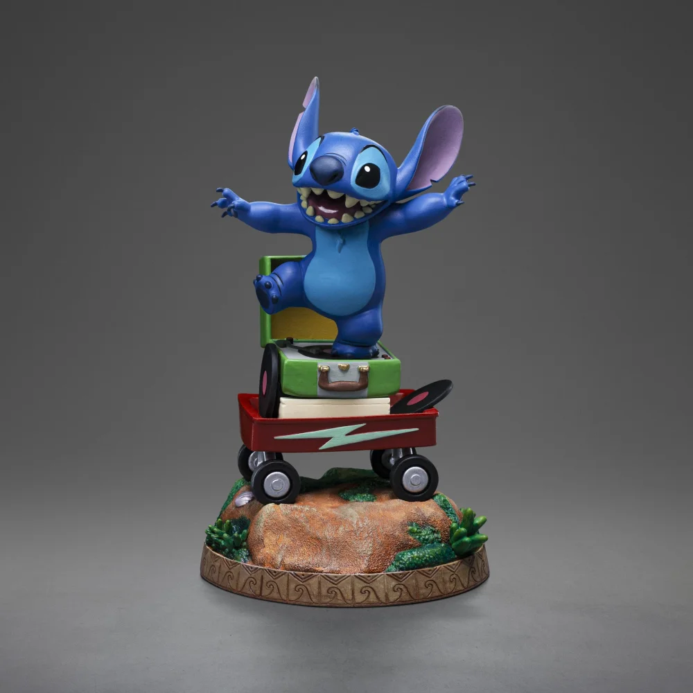 Iron Studios Disney Classics Stitch Art Scale 1/10 Statue Bild 1