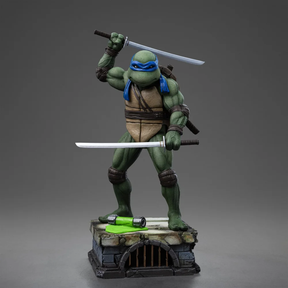 Iron Studios Teenage Mutant Ninja Turtles Leonardo Art Scale 1/10 Statue Bild 1