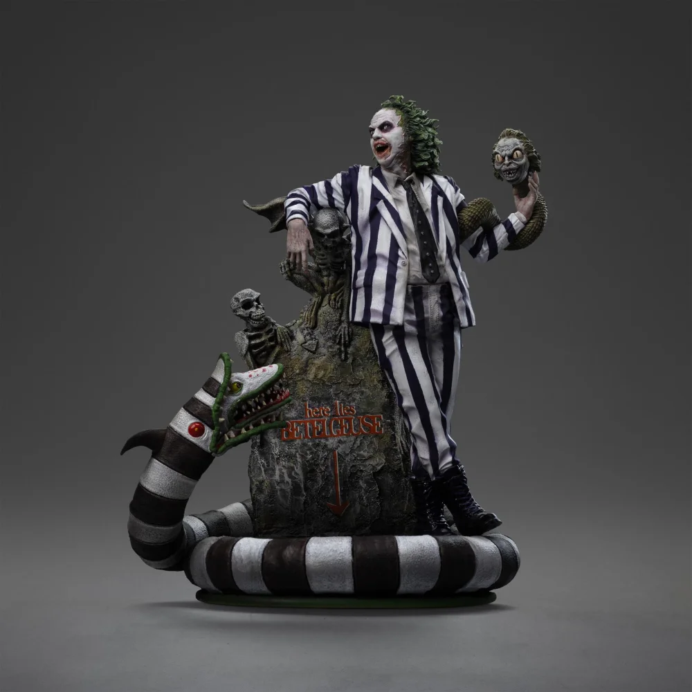 Iron Studios Beetlejuice Art Scale 1/10 Statue Bild 1