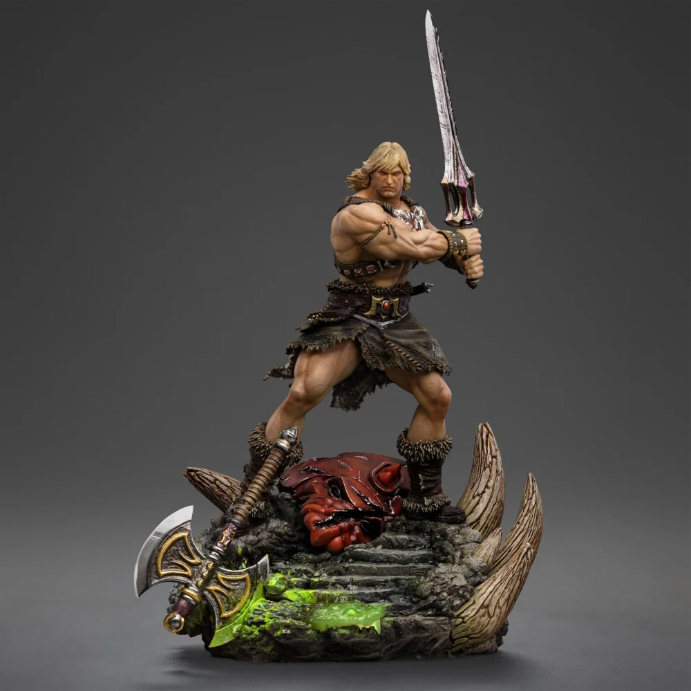 Iron Studios Masters of the Universe He-Man Unleashed Art Scale 1/10 Statue Bild 1