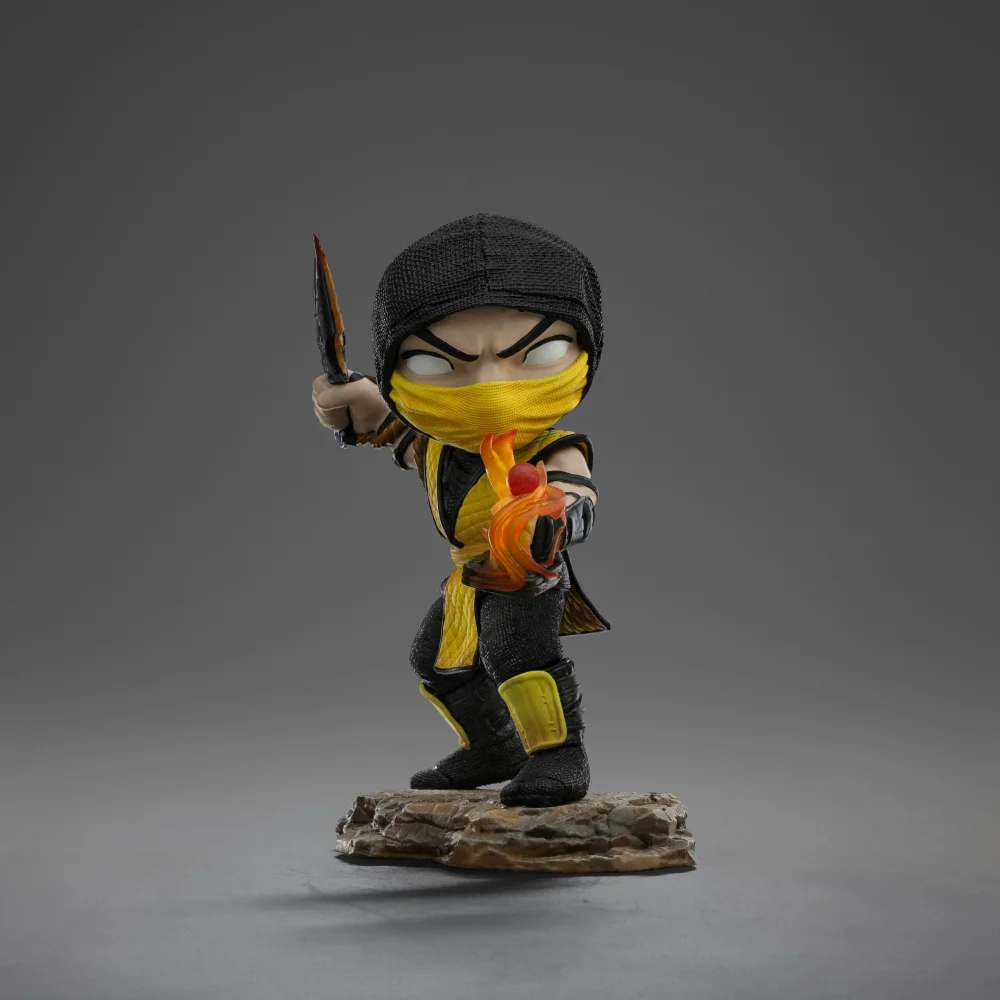 Iron Studios Mortal Kombat Scorpion MiniCo Figure Bild 1