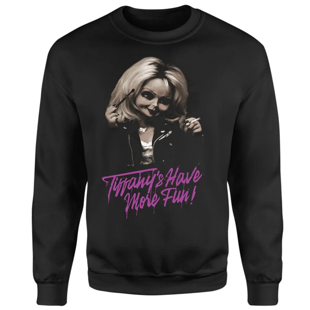 Chucky Tiffanys Have More Fun Sweatshirt - Black - XS Bild 1