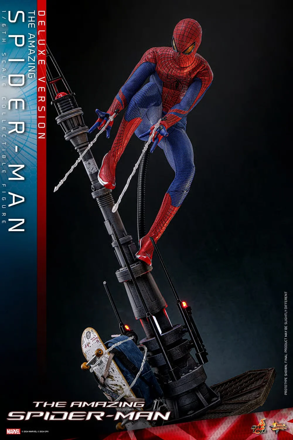 Hot Toys The Amazing Spider-Man (Andrew Garfield) 1:6 Scale Deluxe Edition Collectible Figure Bild 1