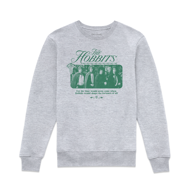 Lord Of The Rings The Hobbits Sweatshirt - Grey