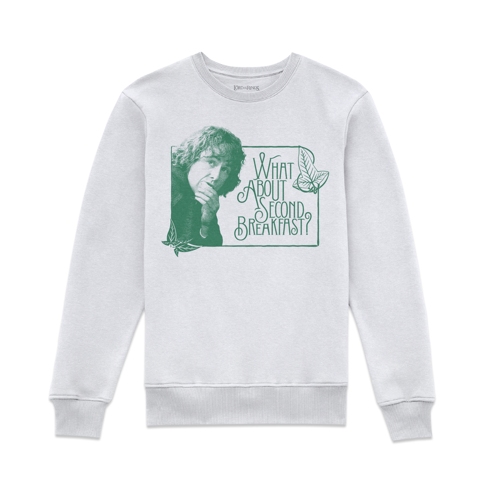 Lord Of The Rings Second Breakfast Sweatshirt - White - XL Bild 1
