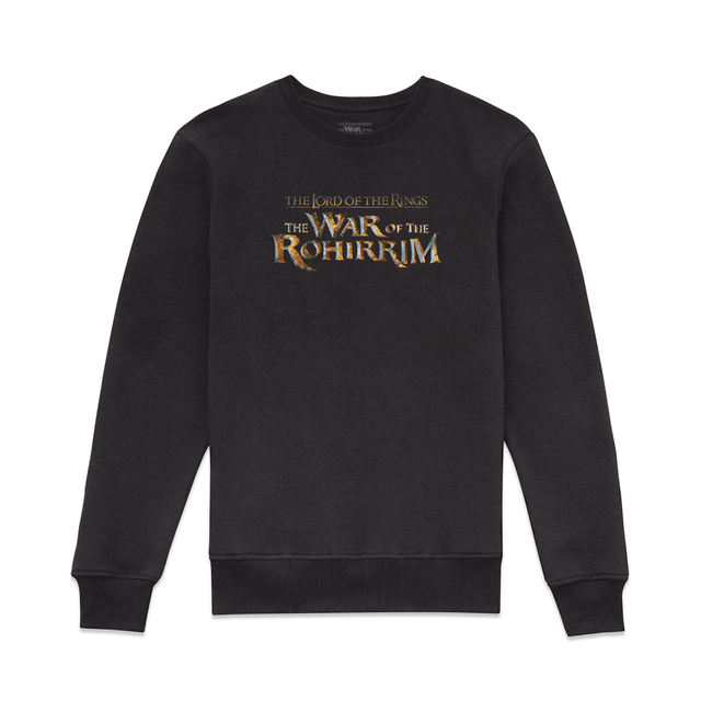 Lord Of The Rings Cinematic Logo Sweatshirt - Black
