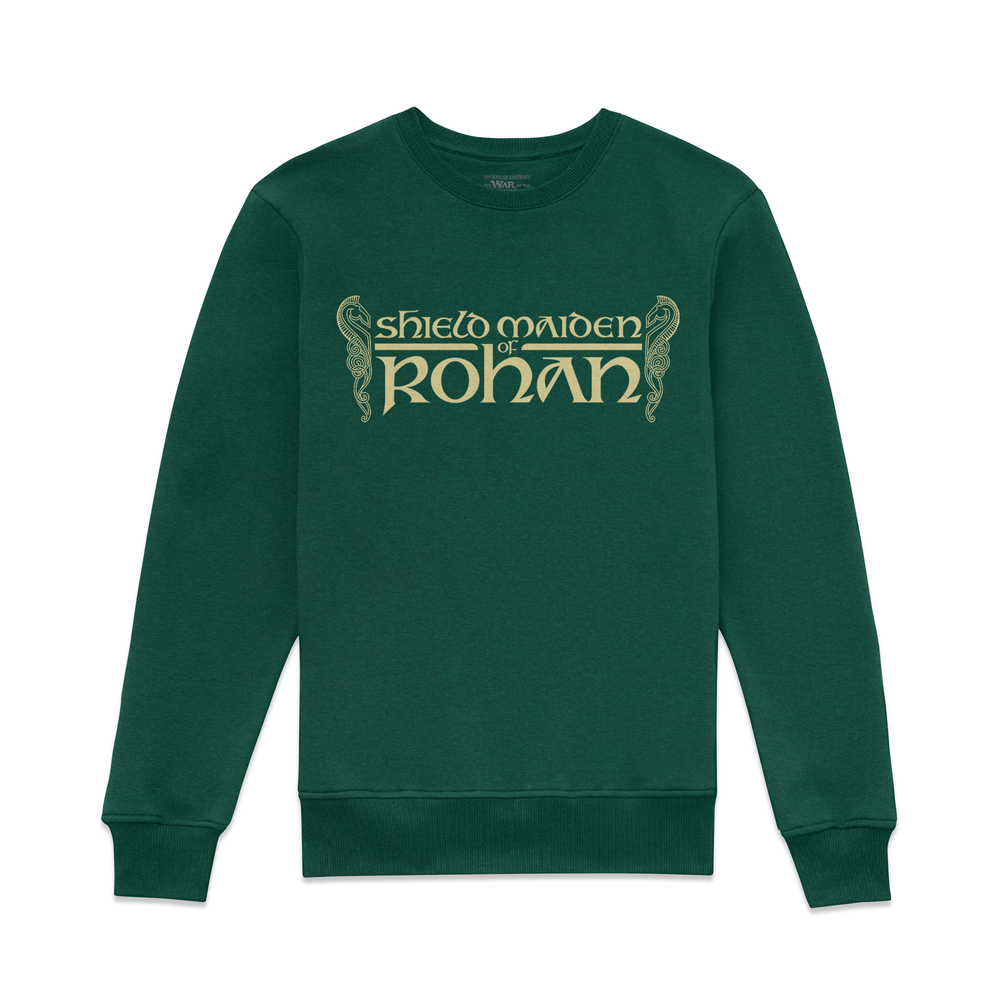 Lord Of The Rings Sheild Maiden Of Rohan Sweatshirt - Green - XS Bild 1
