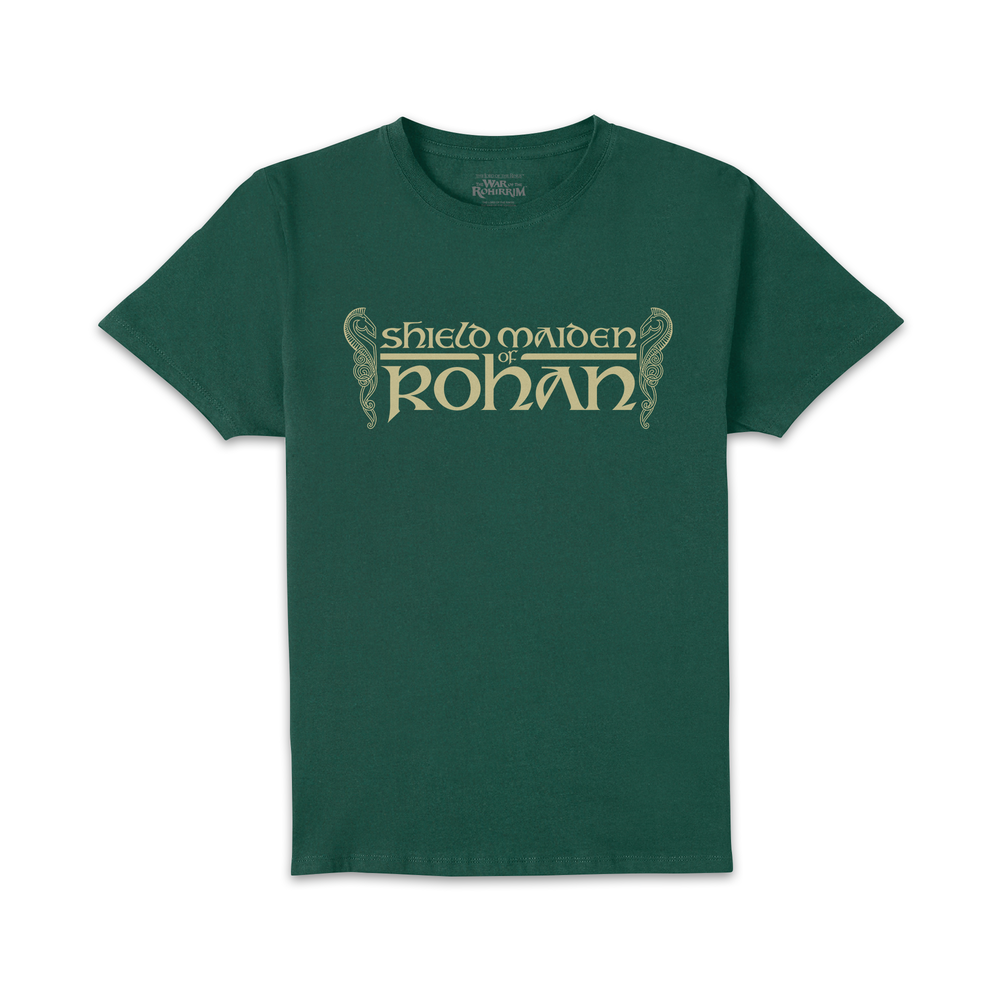 Lord Of The Rings Sheild Maiden Of Rohan Unisex T-Shirt - Green - XL Bild 1
