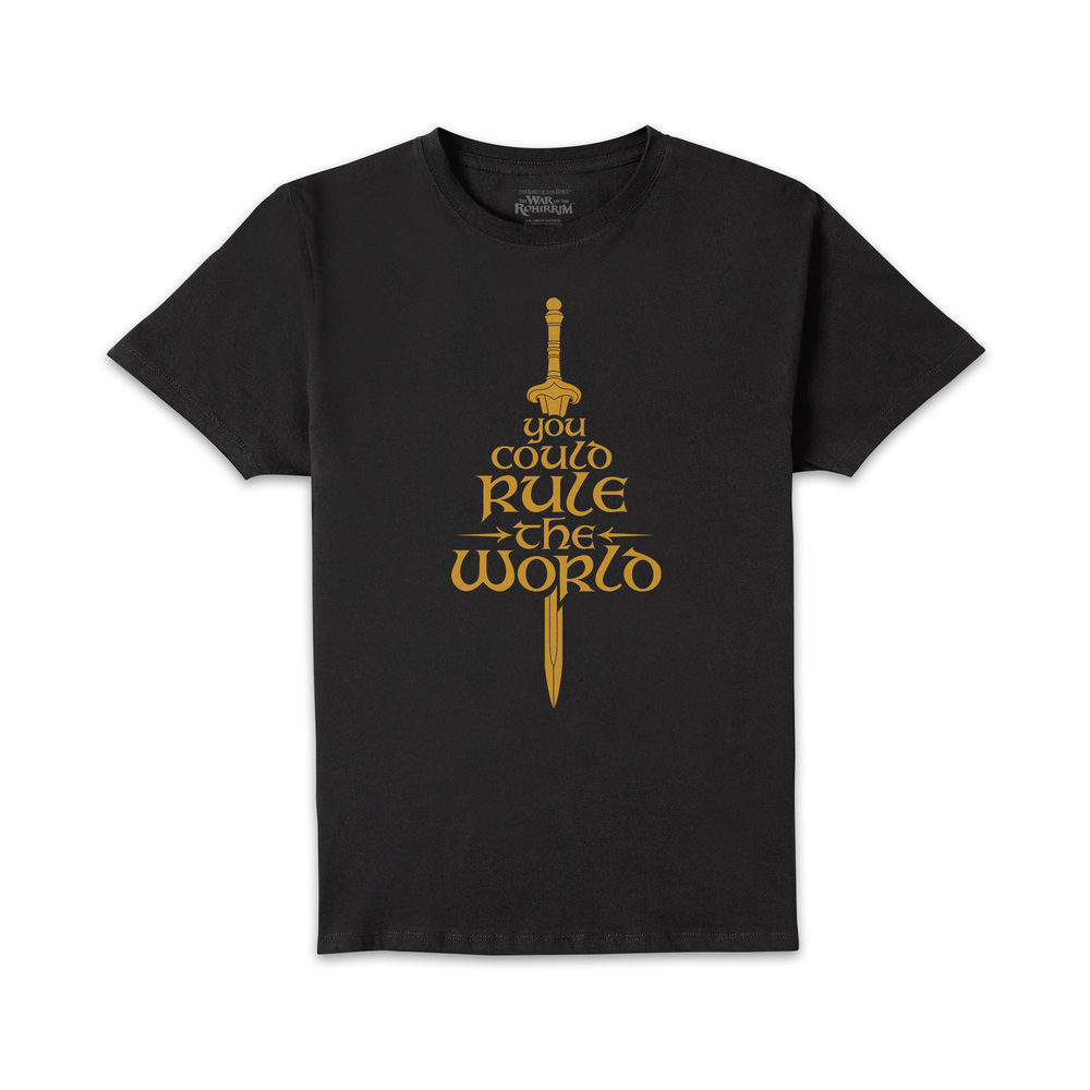 Lord Of The Rings Rule The World Men's T-Shirt - Black - XXL Bild 1