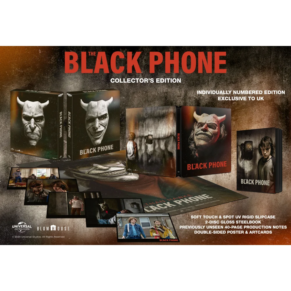 Black Phone Limited Collector's Edition 4K Ultra HD Steelbook Bild 1