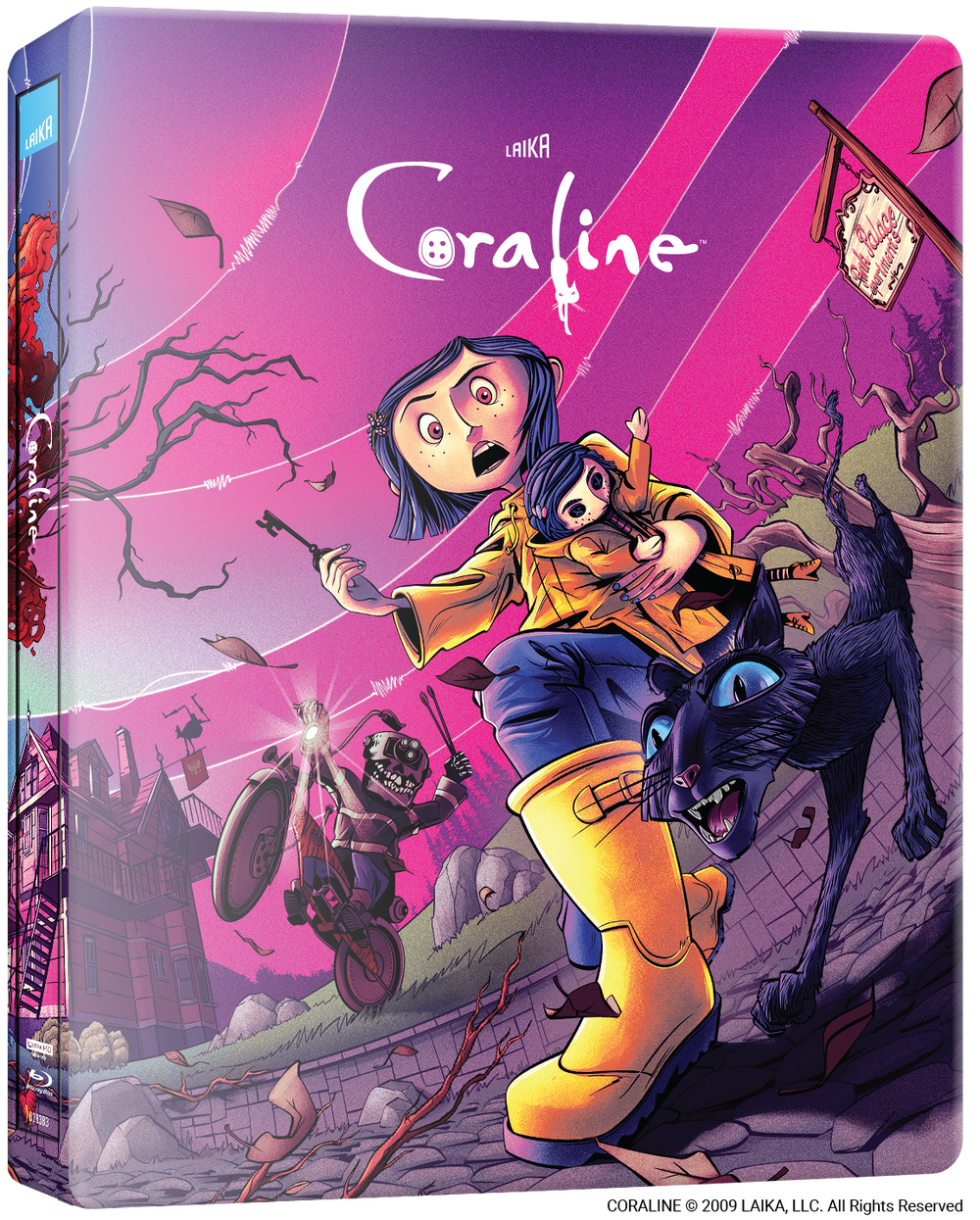 Coraline - Limited Steelbook Edition 4K Ultra HD & Blu-ray Bild 1