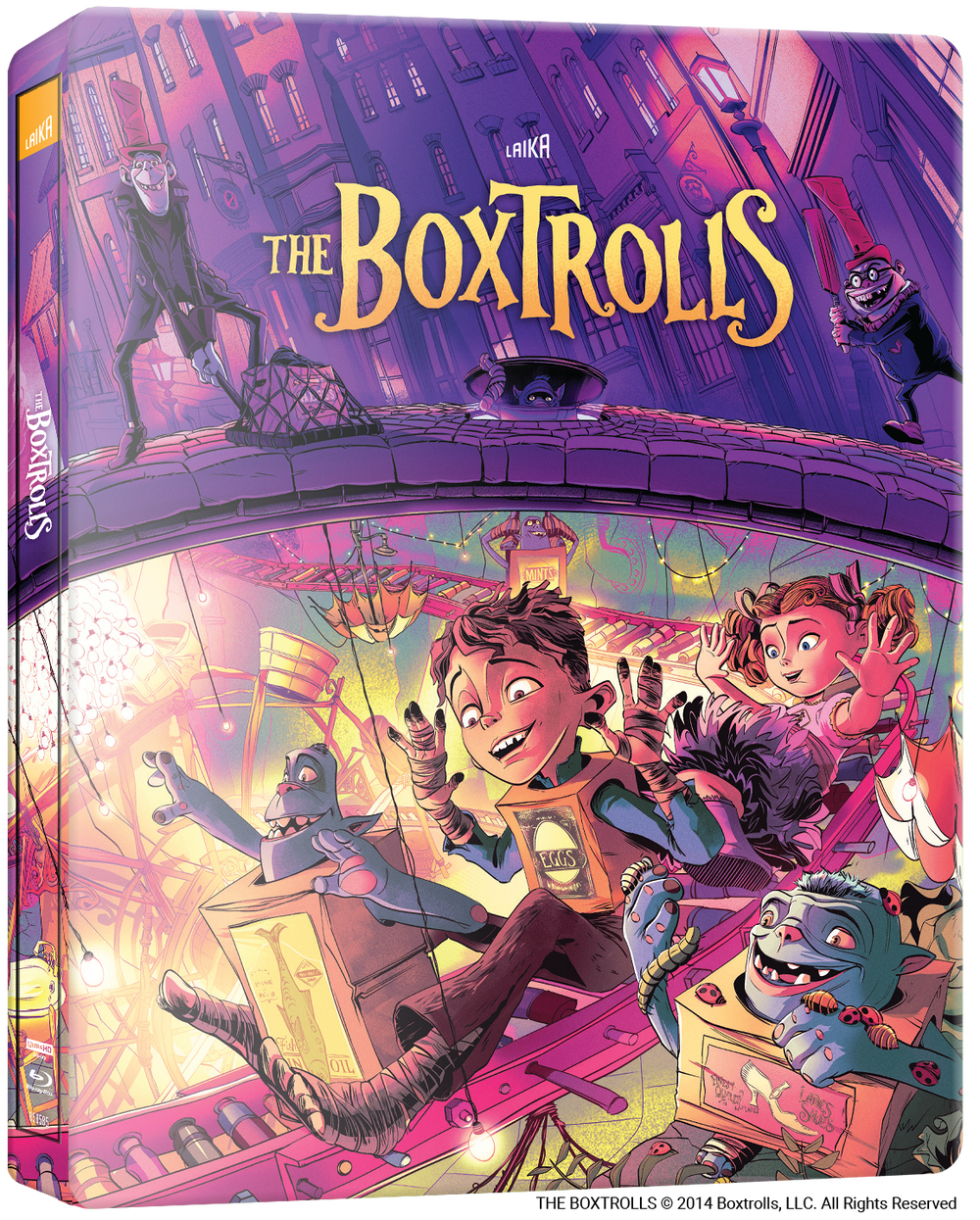 The BoxTrolls - Limited Steelbook Edition 4K Ultra HD & Blu-ray Bild 1
