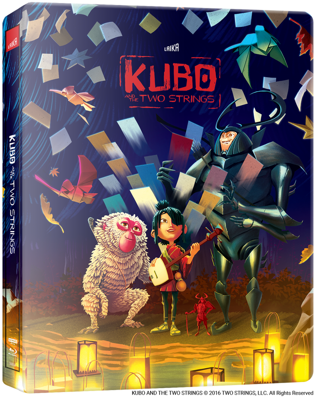 Kubo and the Two Strings - Limited Steelbook Edition 4K Ultra HD & Blu-ray