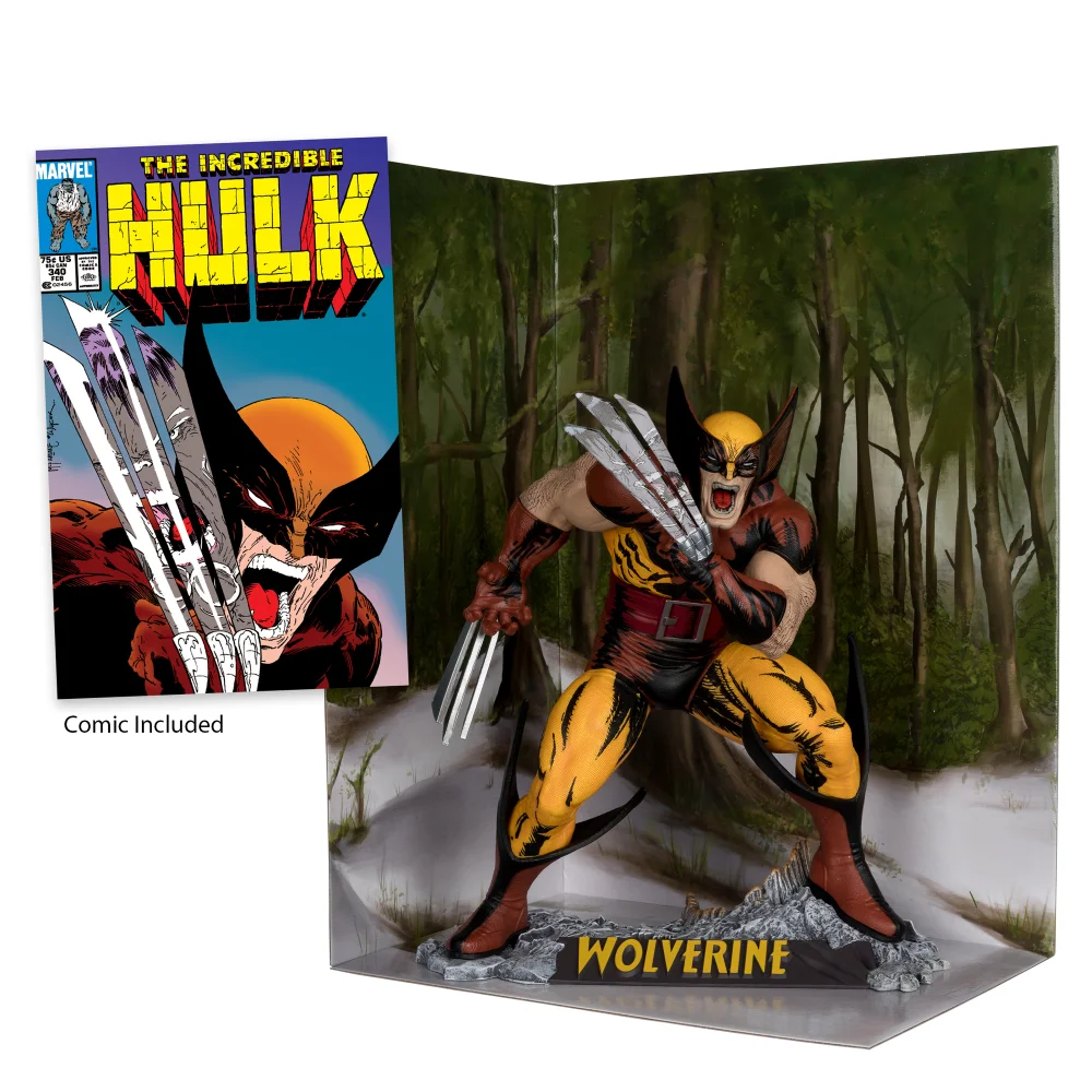 MARVEL COLLECTION 1:6TH WV2 - WOLVERINE BY TODD MCFARLANE (THE INCREDIBLE HULK #340) Bild 1