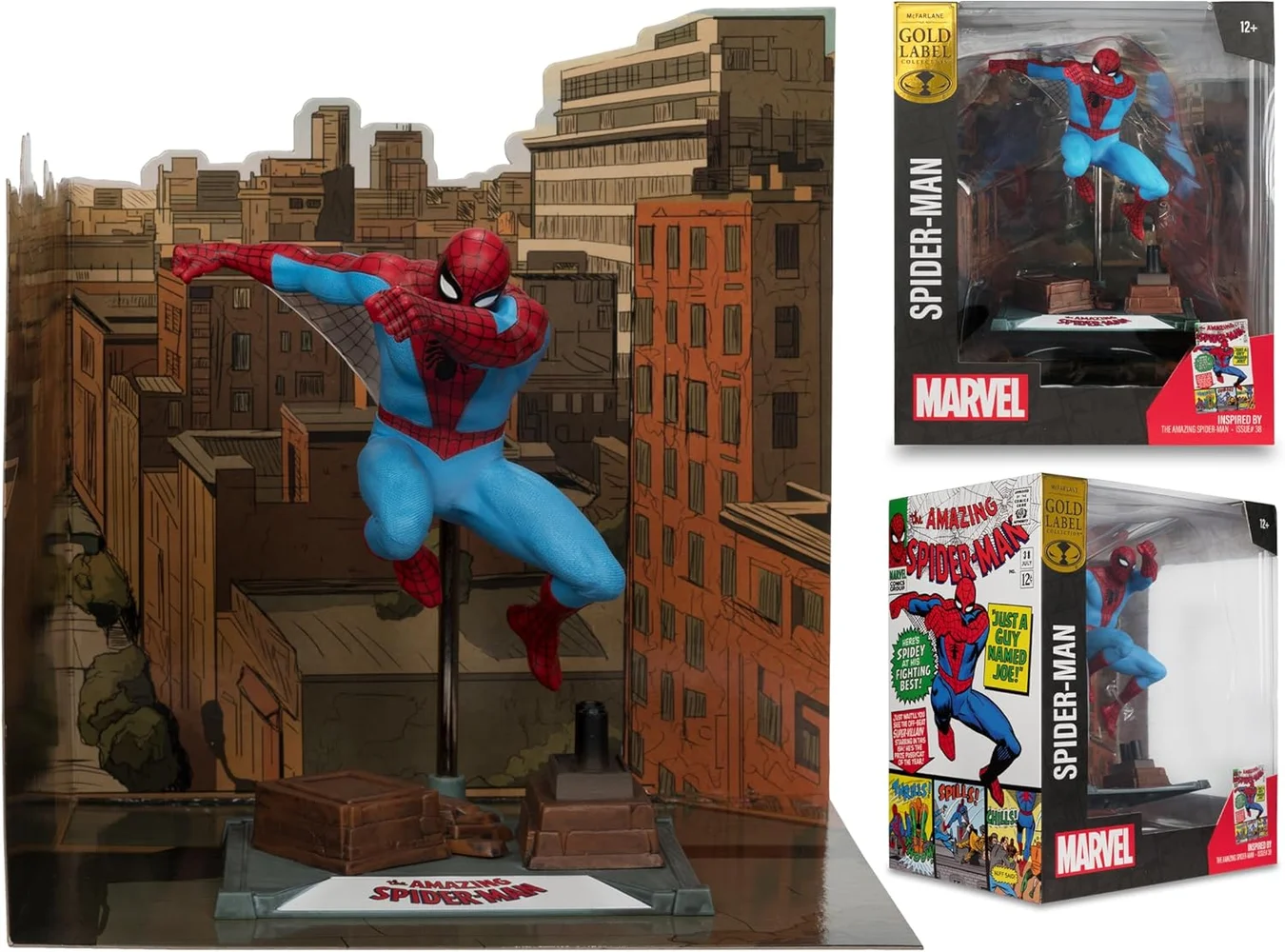 MARVEL COLLECTION 1:10TH WV2 - SPIDER-MAN (THE AMAZING SPIDER-MAN #68)(GOLD LABEL) Bild 1