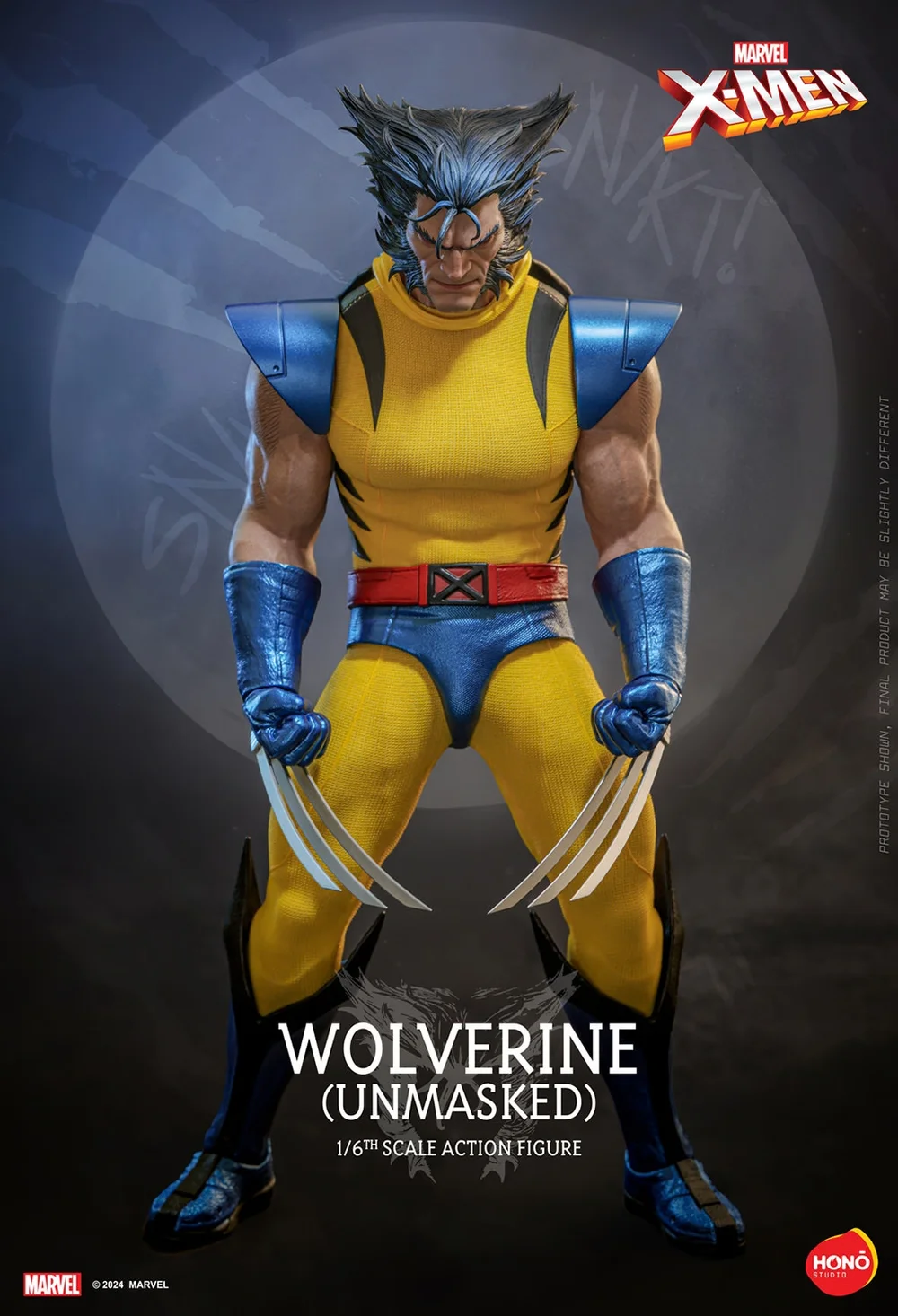 HONO Studios X-Men Wolverine Unmasked 1/6th Scale Figure Bild 1