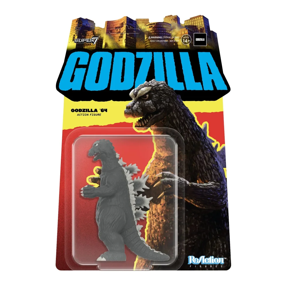 Super7 TOHO Godzilla 1964 Godzilla ReAction Figure (3.75") Bild 1