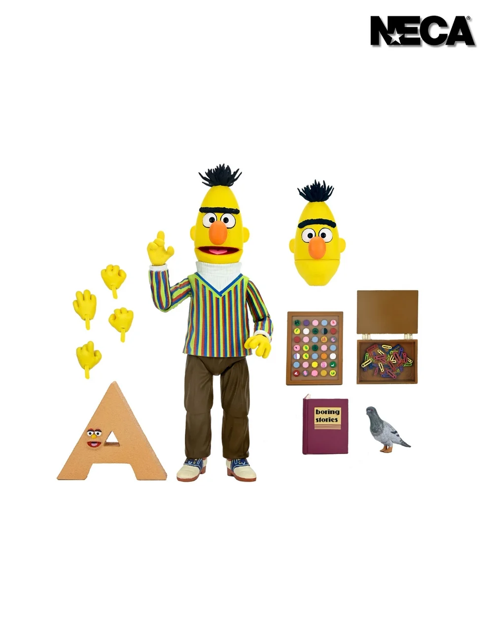 NECA - SESAME STREET BERT ULTIMATE 7 INCH SCALE ACTION FIGURE Bild 1