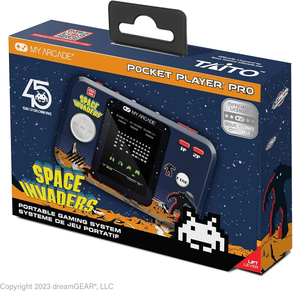 POCKET PLAYER PRO SPACE INVADERS PORTABLE GAMING SYSTEM Bild 1