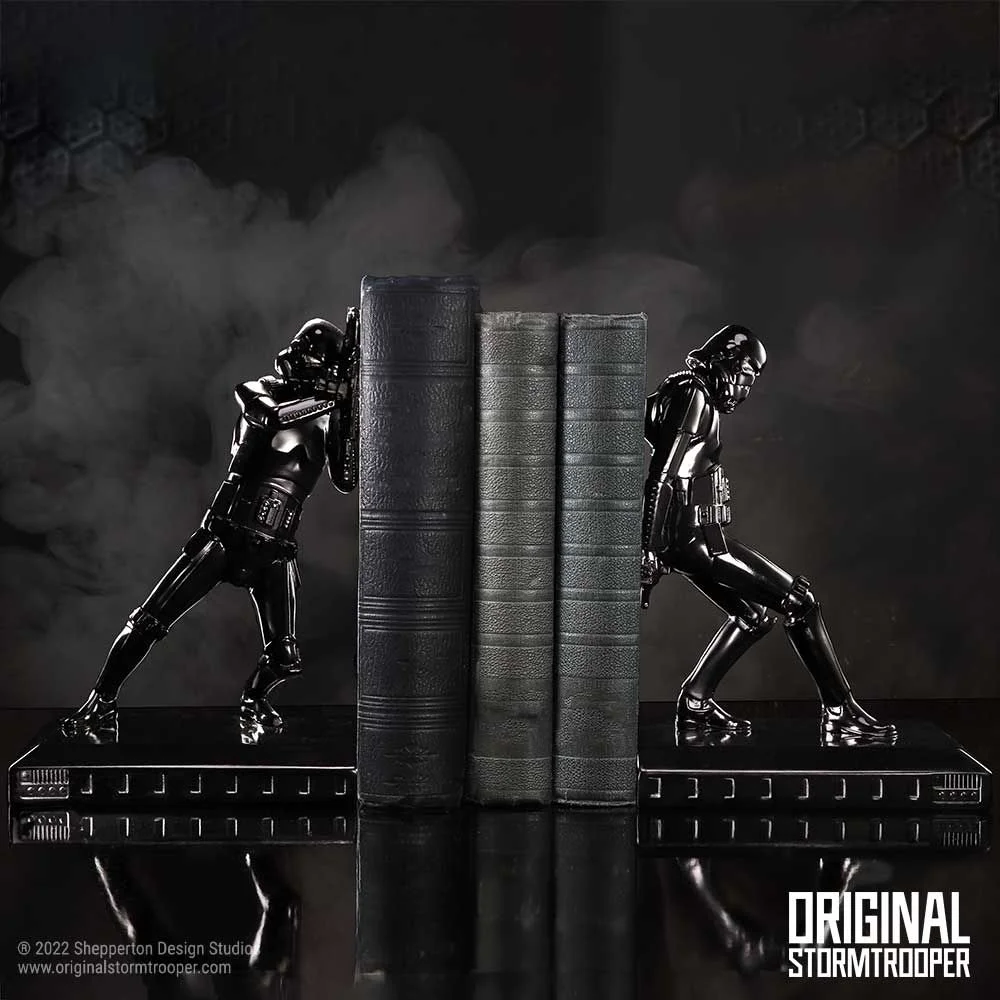 Original Stormtrooper Shadow Bookends 26.5cm Bild 1