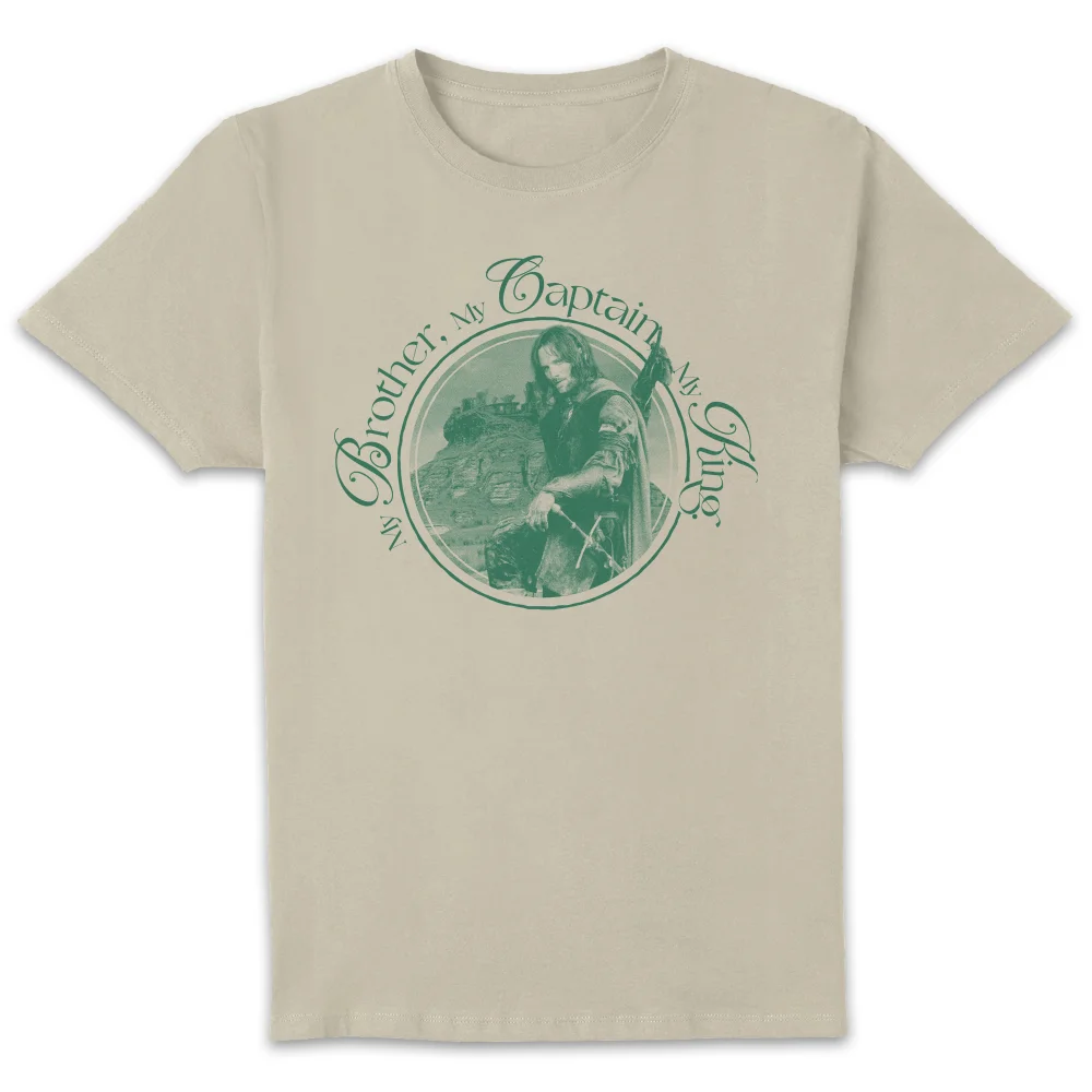 Lord Of The Rings My Captain Unisex T-Shirt - Cream - L Bild 1