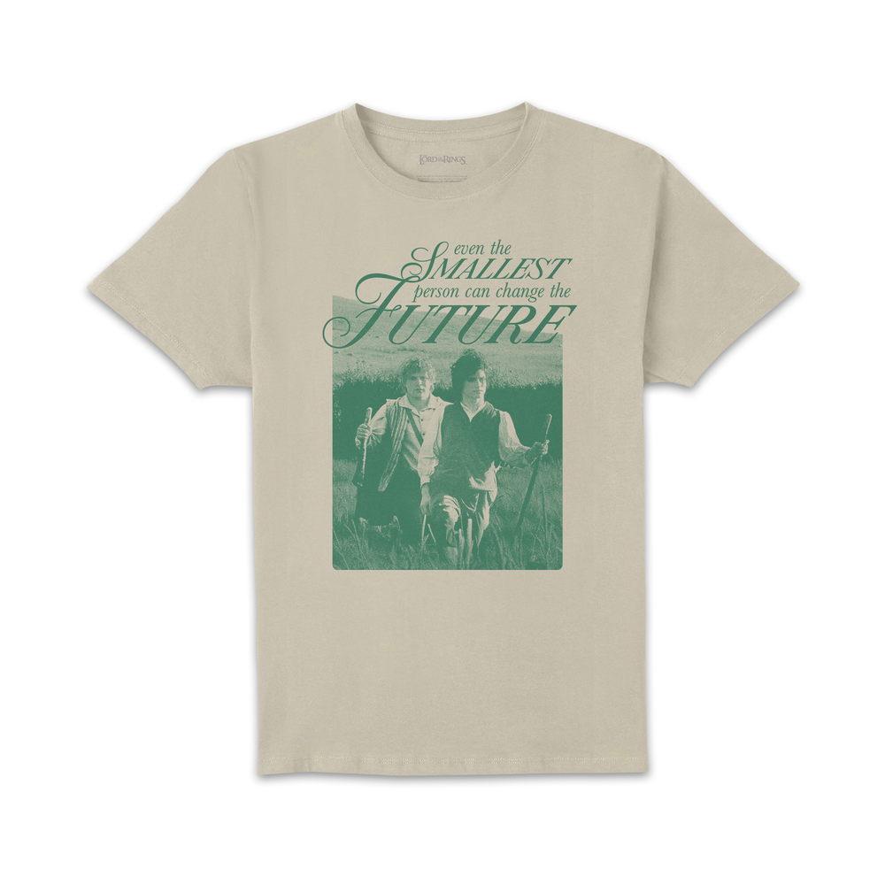 Lord Of The Rings Small Person Unisex T-Shirt - Cream - XXL Bild 1