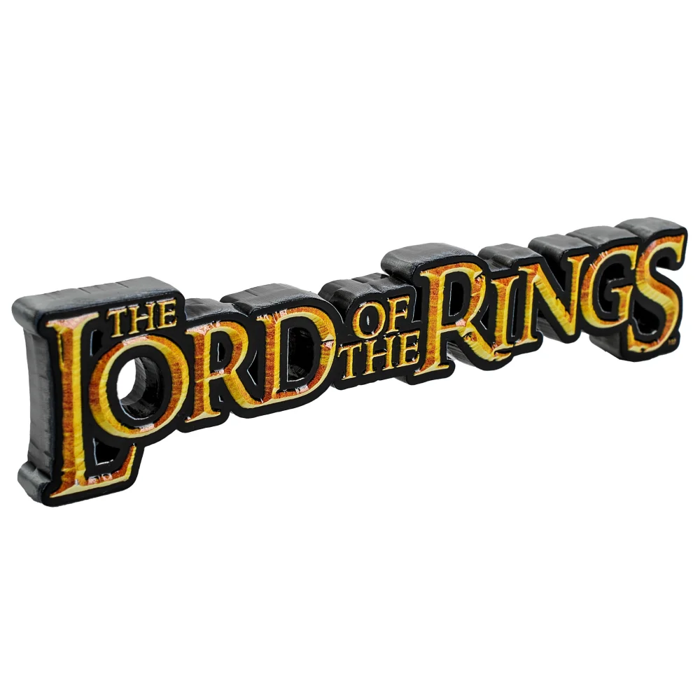 Lord of the Rings: Metal Logo Sign Bild 1
