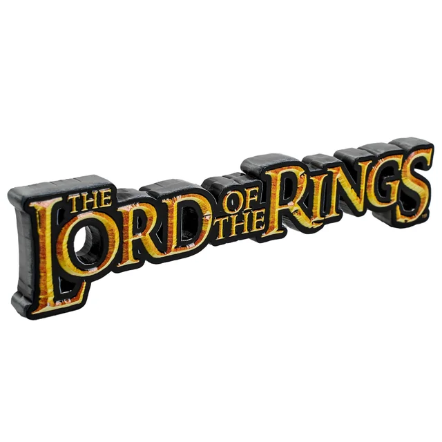 Lord of the Rings: Metal Logo Sign