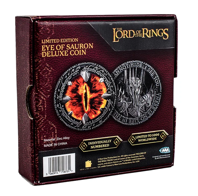 Lord of the Rings: Eye of Sauron Deluxe Coin
