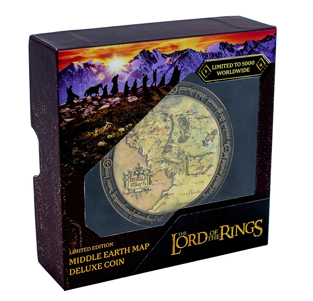 Lord of the Rings: Middle Earth Map Deluxe Coin Bild 1