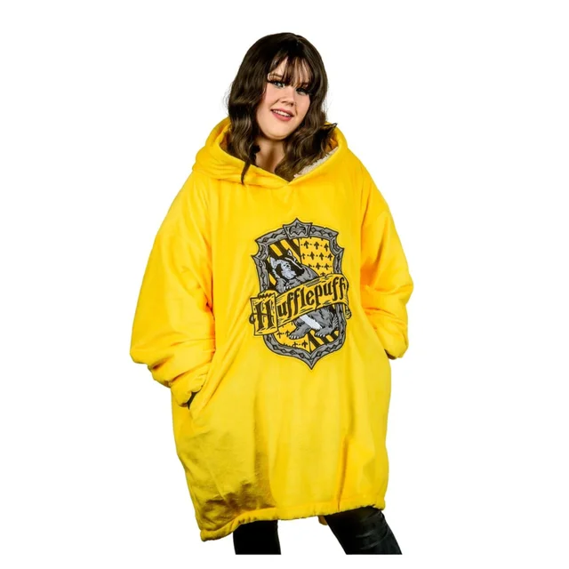 Harry Potter: Hufflepuff Oversized Hoodie Blanket