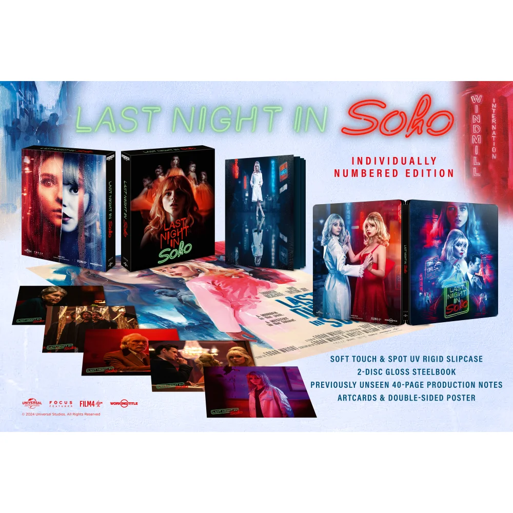 Last Night in Soho - Limited Collector's Edition 4K Ultra HD Steelbook Bild 1