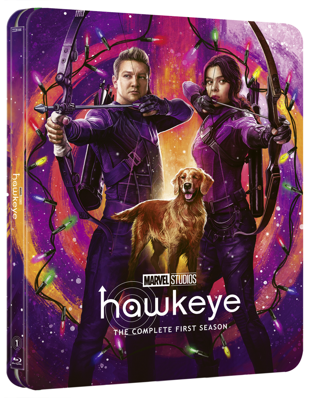 Marvel Studios Hawkeye Season 1 4K Ultra HD & Blu-ray Steelbook (Disney+ Original - includes artcards) Bild 1