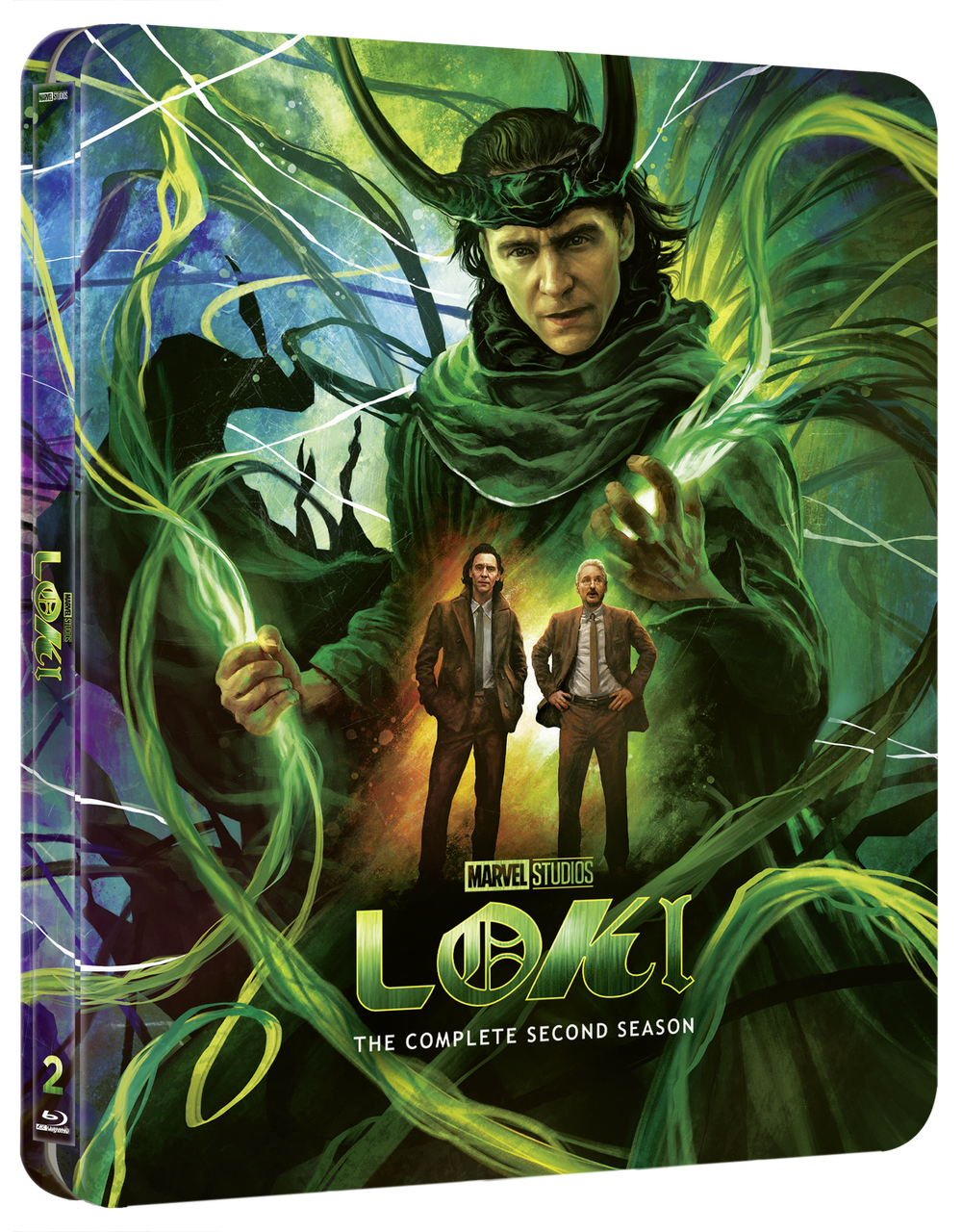 Marvel Studios Loki Season 2 4K Ultra HD & Blu-ray Steelbook (Disney+ Original - includes artcards) Bild 1
