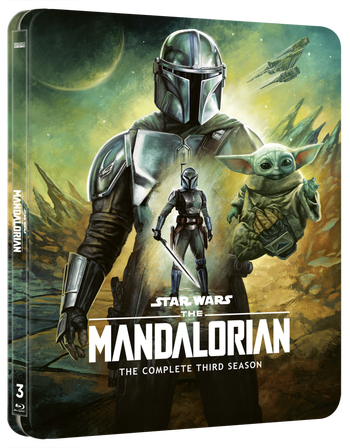Star Wars Mandalorian Season 3 4K Ultra HD & Blu-ray Steelbook (Disney+ Original - includes artcards)