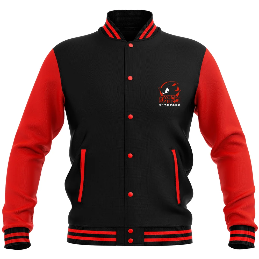 Sonic The Hedgehog Shadow Ultimate Lifeform Varsity Jacket - Black/Red - XXL Bild 1
