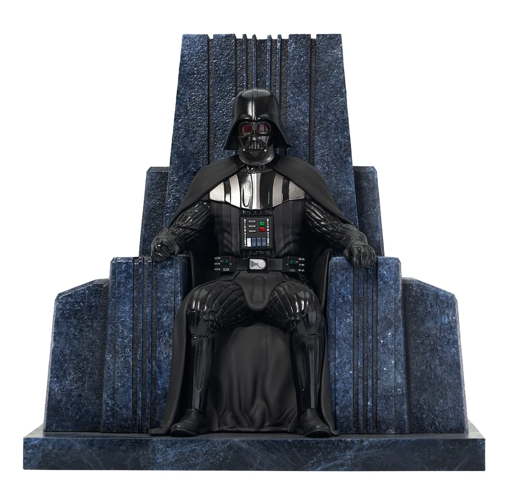 Gentle Giant Star Wars Premier Collection Kenobi Darth Vader On Throne 1/7 Scale Statue Bild 1