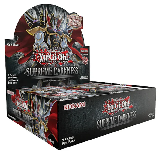 Yu-Gi-Oh! Supreme Darkness Booster CDU (24 packs)