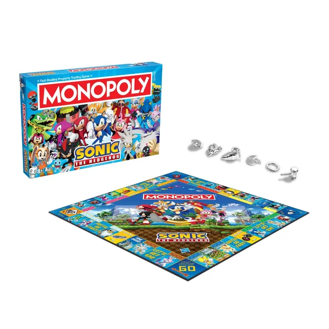 Sonic Monopoly Board Game