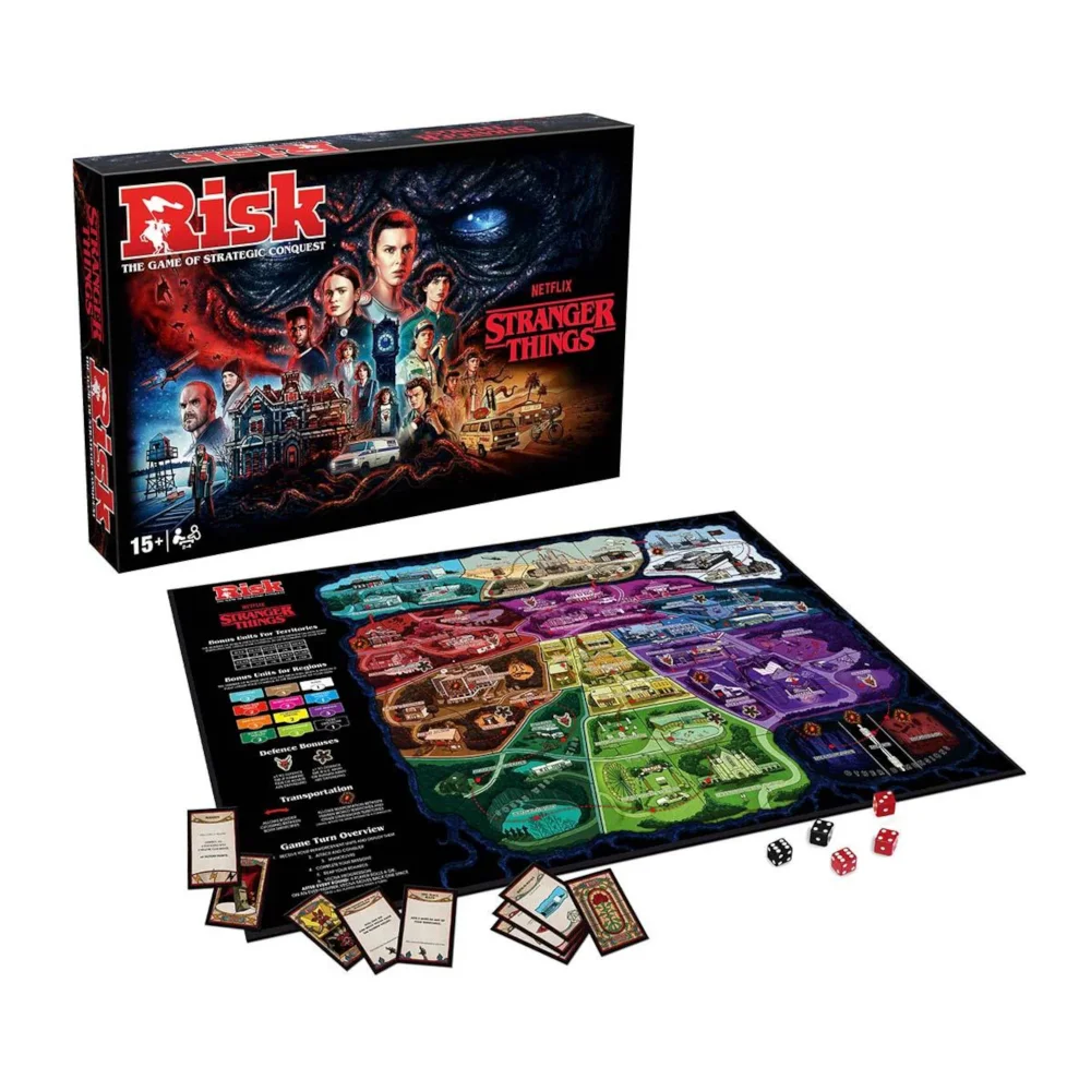 Stranger Things RISK Board Game Bild 1
