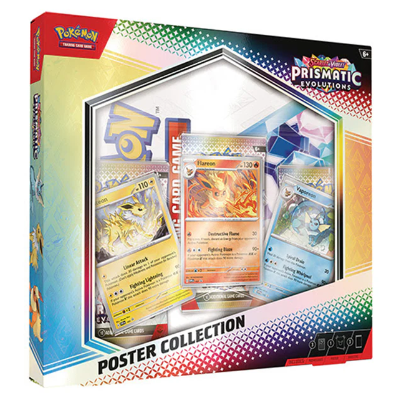 Pokémon TCG: Scarlet & Violet 8.5 - Prismatic Evolutions - Poster Collection Bild 1