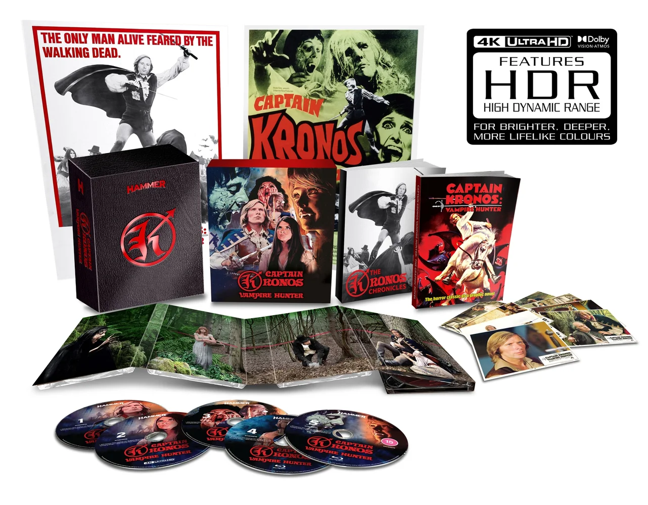 Captain Kronos: Vampire Hunter Limited Collector's Edition 4K Ultra HD & Blu-ray Bild 1