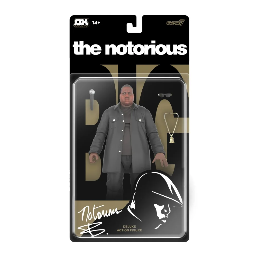 Super7 Deluxe Notorious B.I.G Biggie 7" Action Figure Bild 1