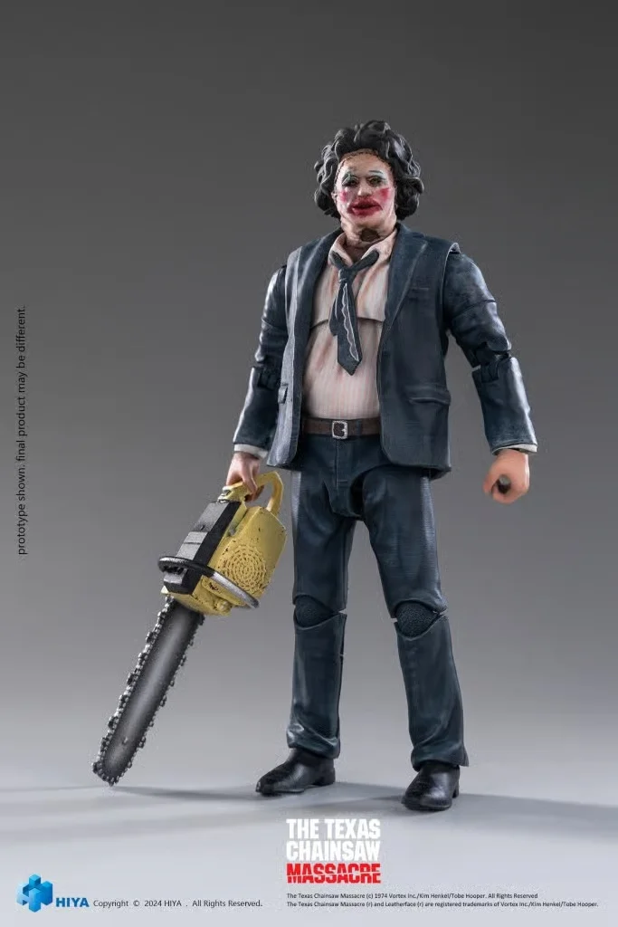 HIYA Toys Texas Chainsaw Massacre 1974 Leatherface Pretty Woman Mask 1:18th Scale Action Figure Bild 1