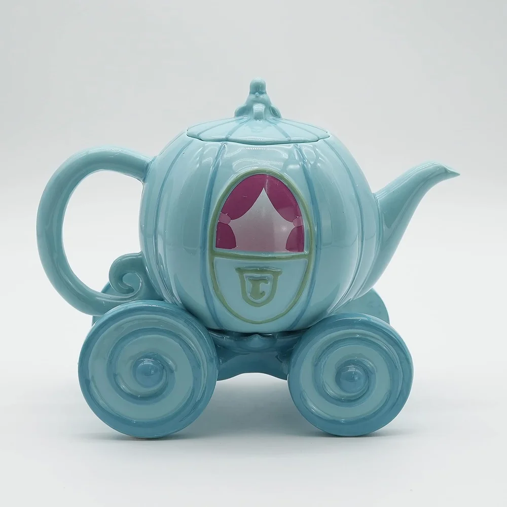 Disney Cinderella Carriage Ceramic Premium Teapot Bild 1