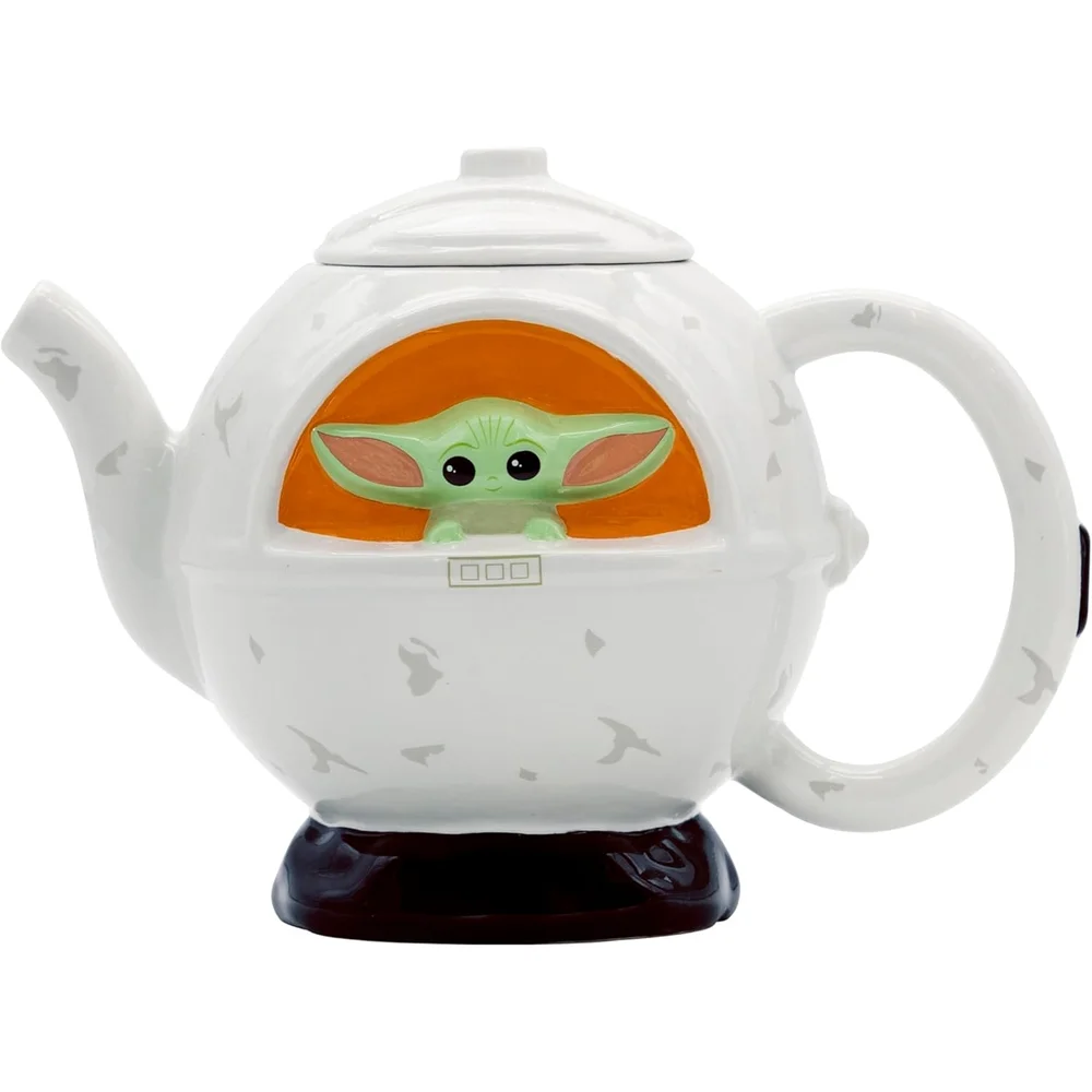 Star Wars The Mandalorian Grogu Ceramic Premium Teapot Bild 1