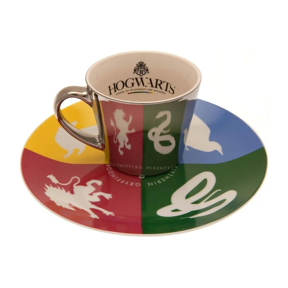Harry Potter Sorted Collectors Plate & Mirror Mug Set Bild 1